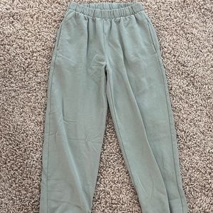 NWT John Galt Sage Green Sweatpants